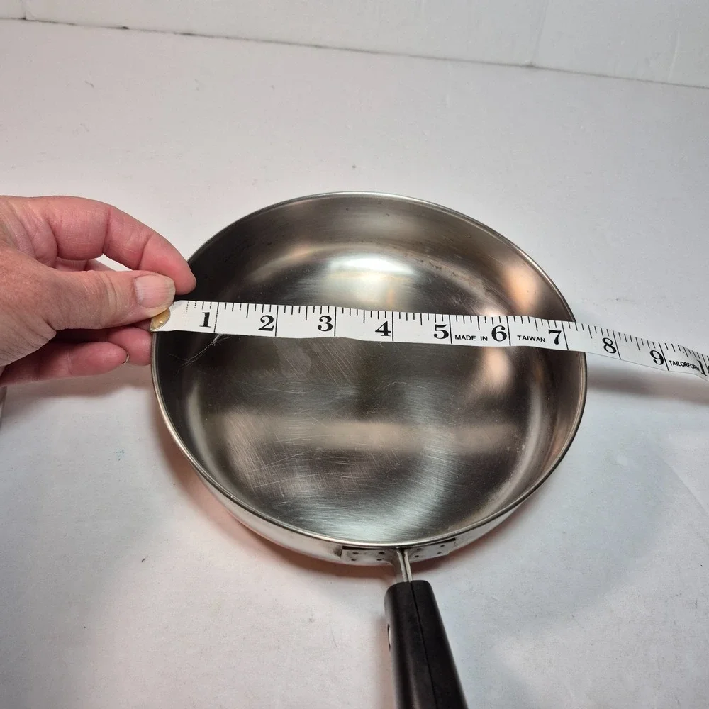 Revere Ware Revereware 1 Qt Copper Bottom Combination Pan Riverside with Lid